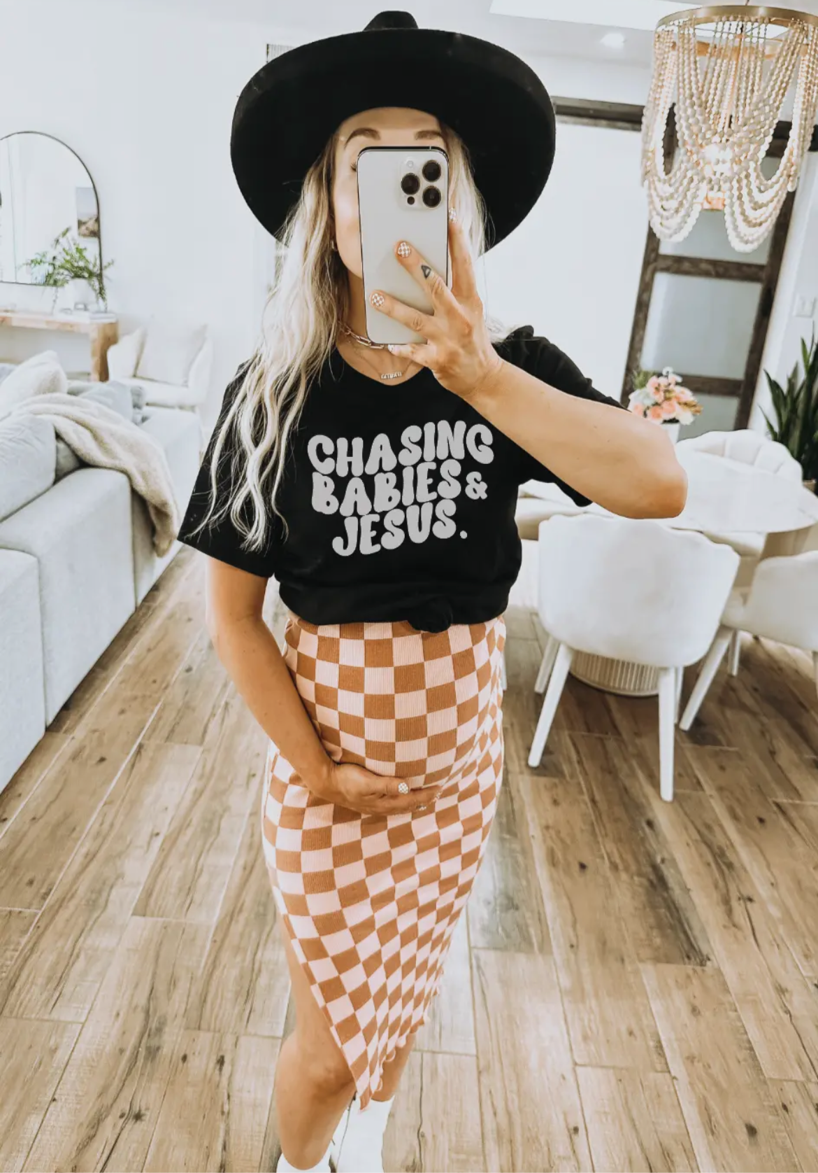 Chasing Babies And Jesus Shirt