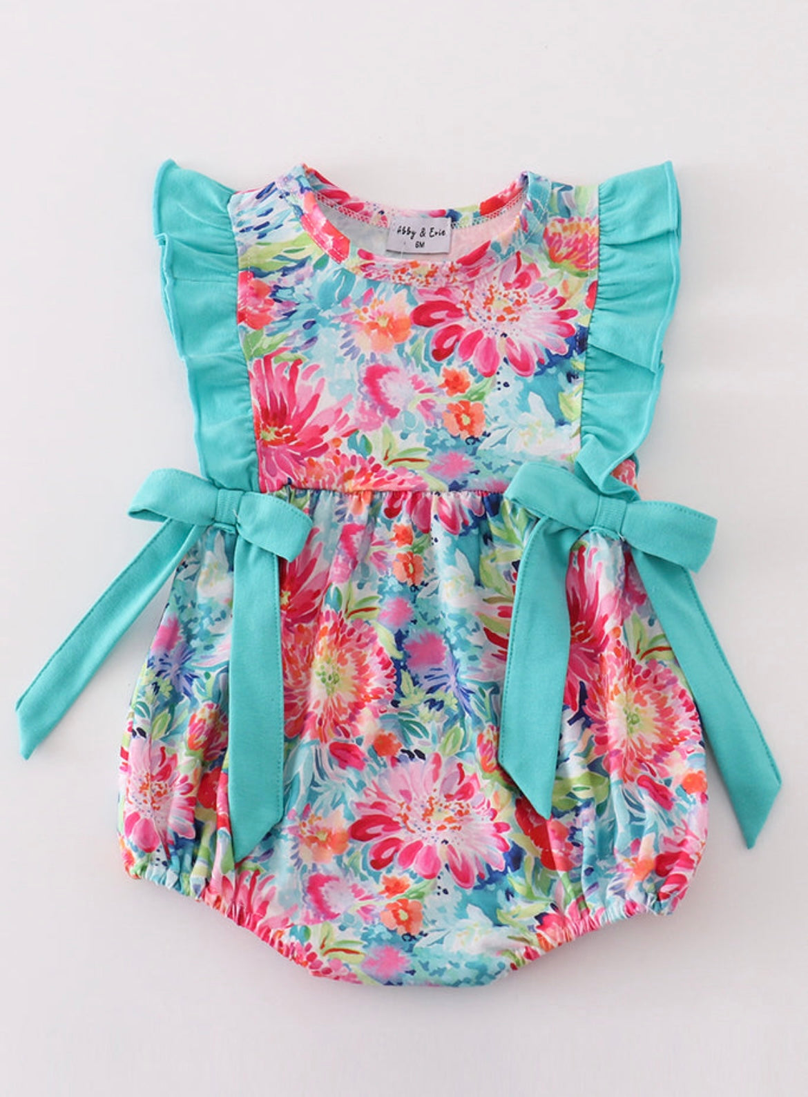Tropical Bloom Romper