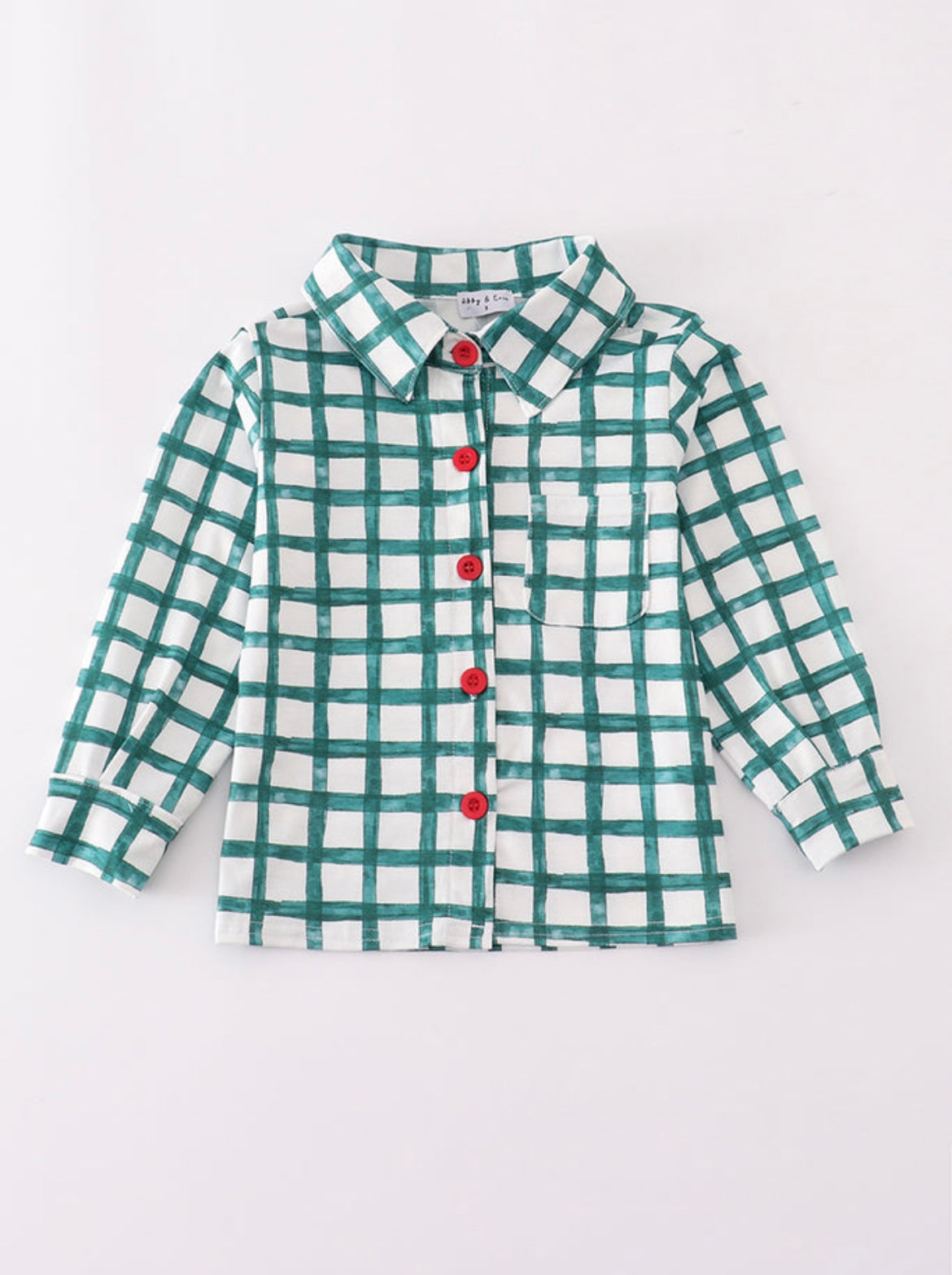 Boys Christmas Button Up