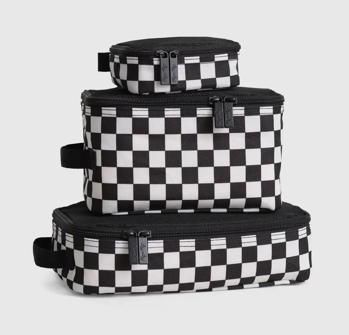 Black & White Checkered Organizers