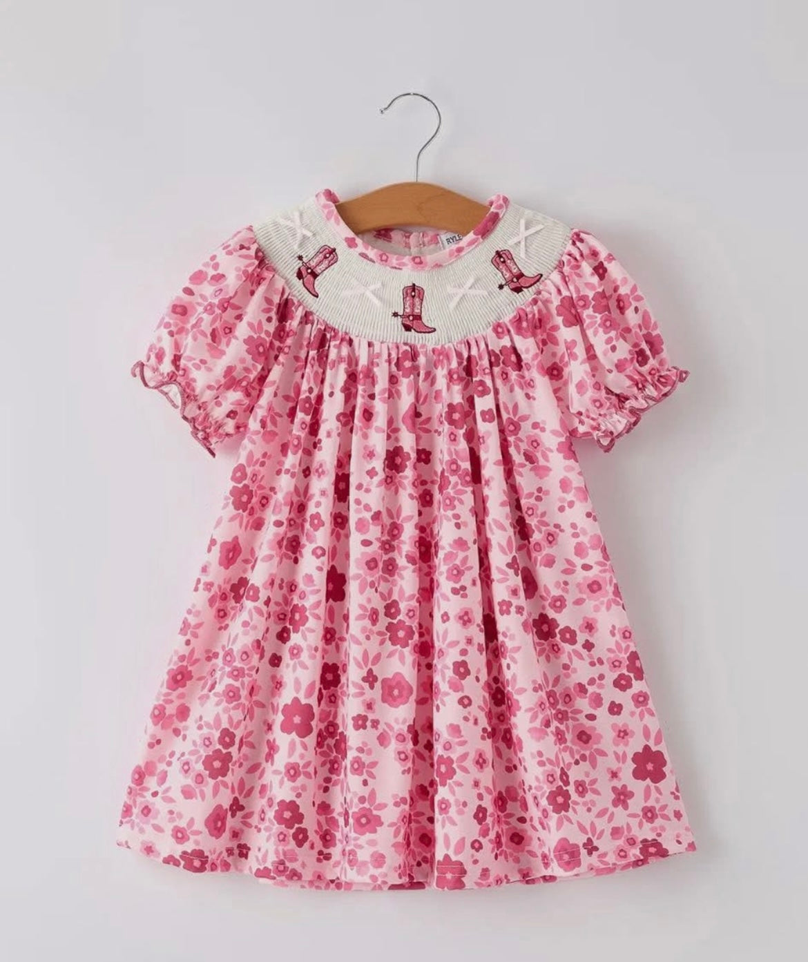 Cowgirl Boots & Bows Dress