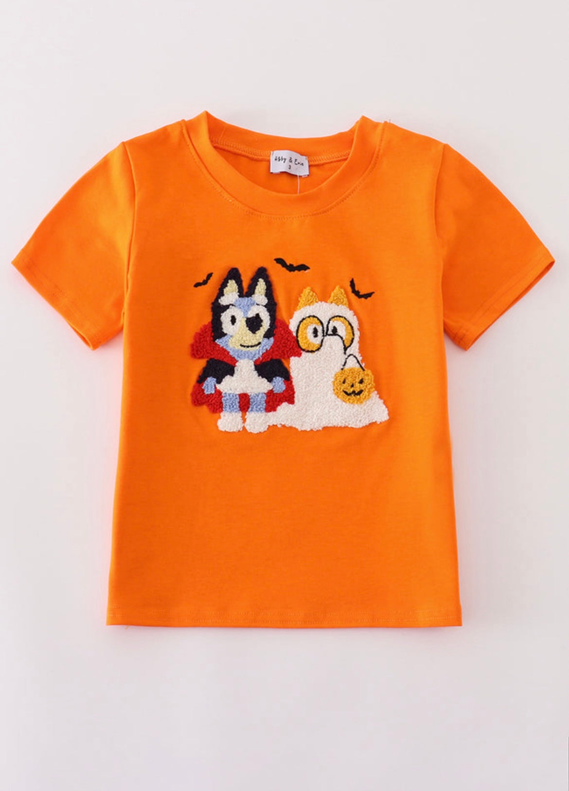 French Knot Boys Halloween Puppy T Shirt