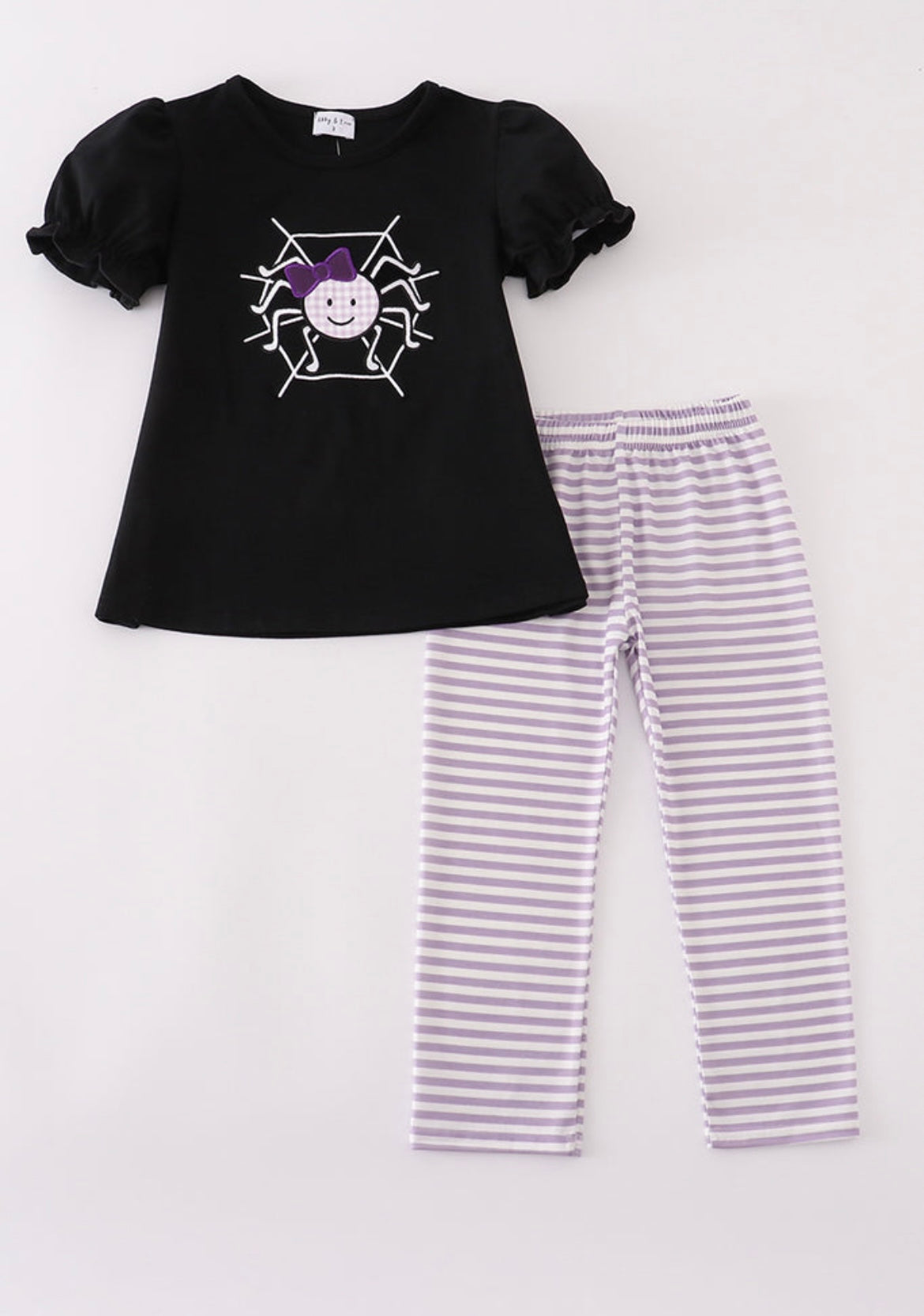 Girls Spider Pant Set