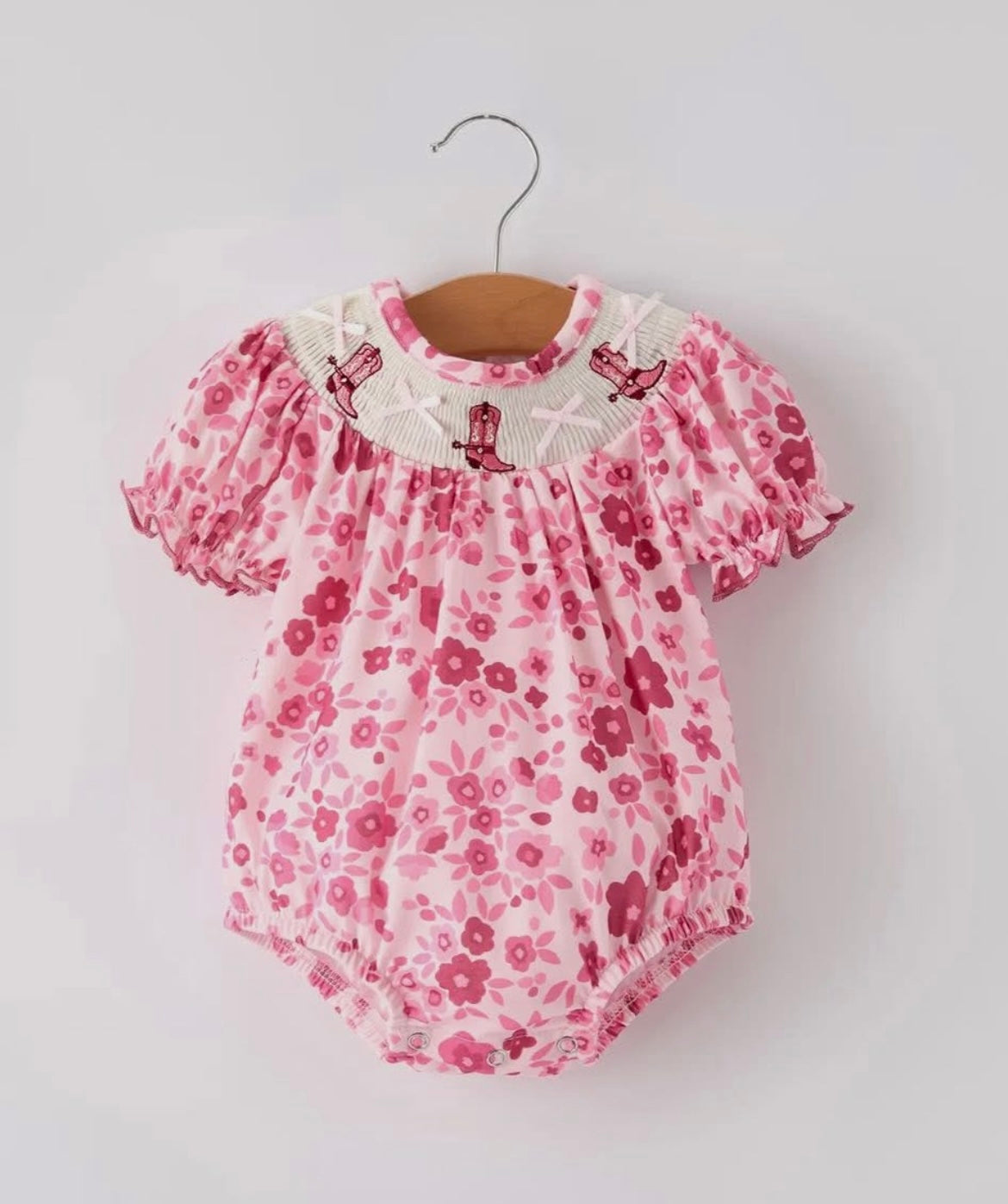 Cowgirl Boots & Bows Bubble