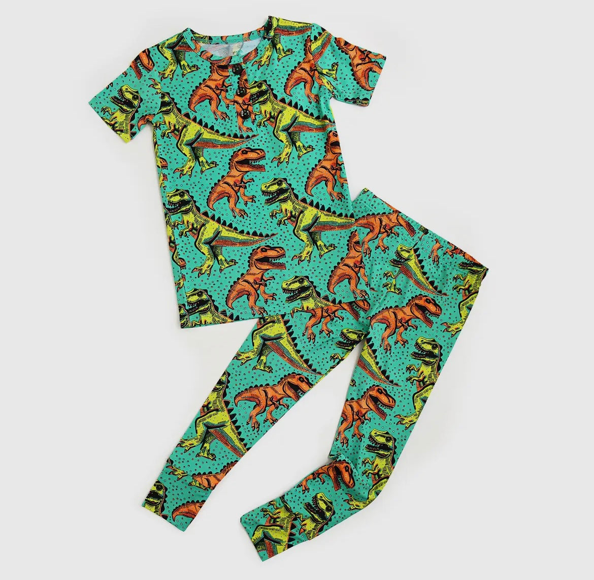 Dinosaur Bamboo 2 piece
