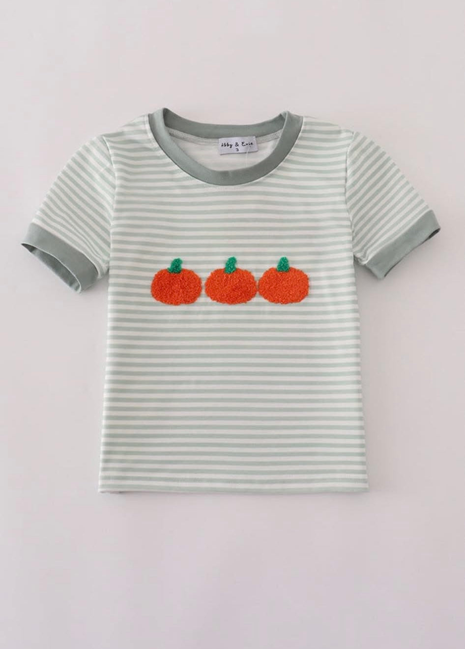 French Knot Pumpkin Shirt