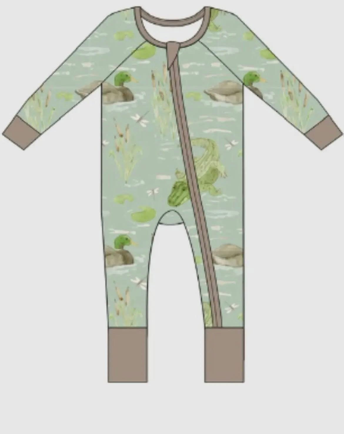 Duck & Gator Bamboo Zippie