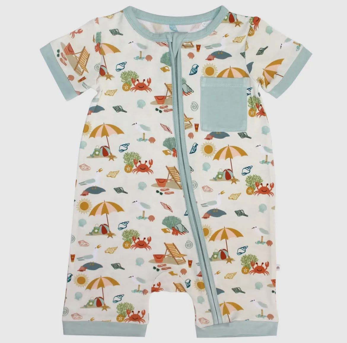 Beach Day Bamboo Shortie