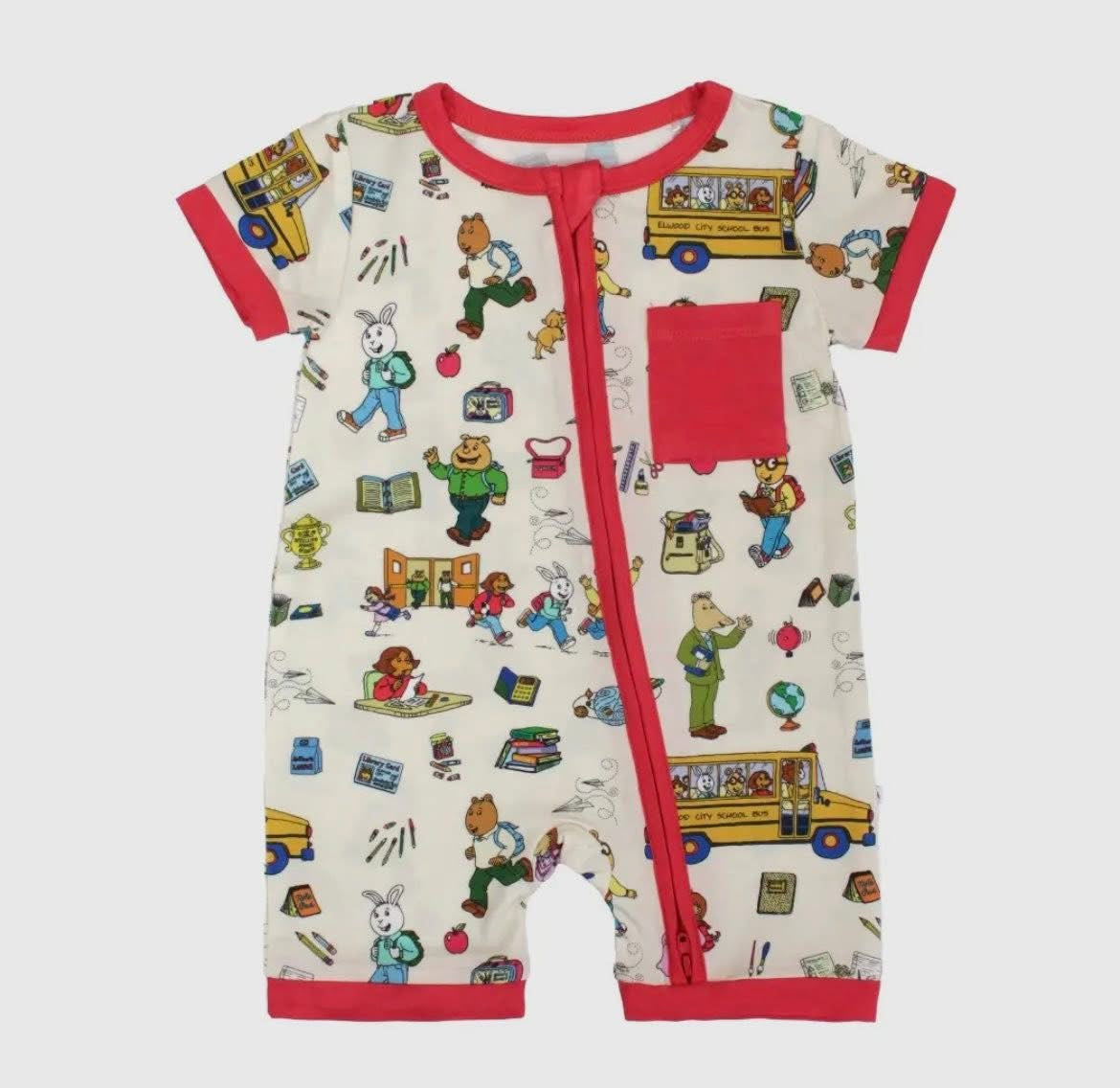 Back to School Bamboo Shortie