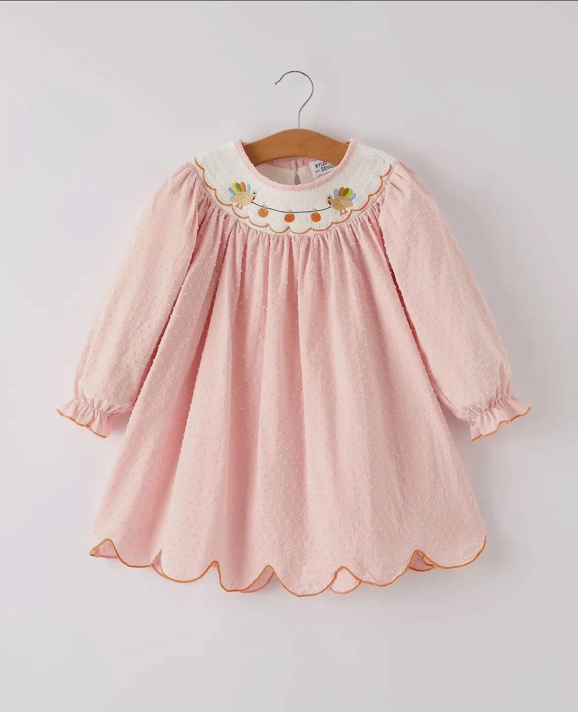 Swiss Dot Turkey Dress