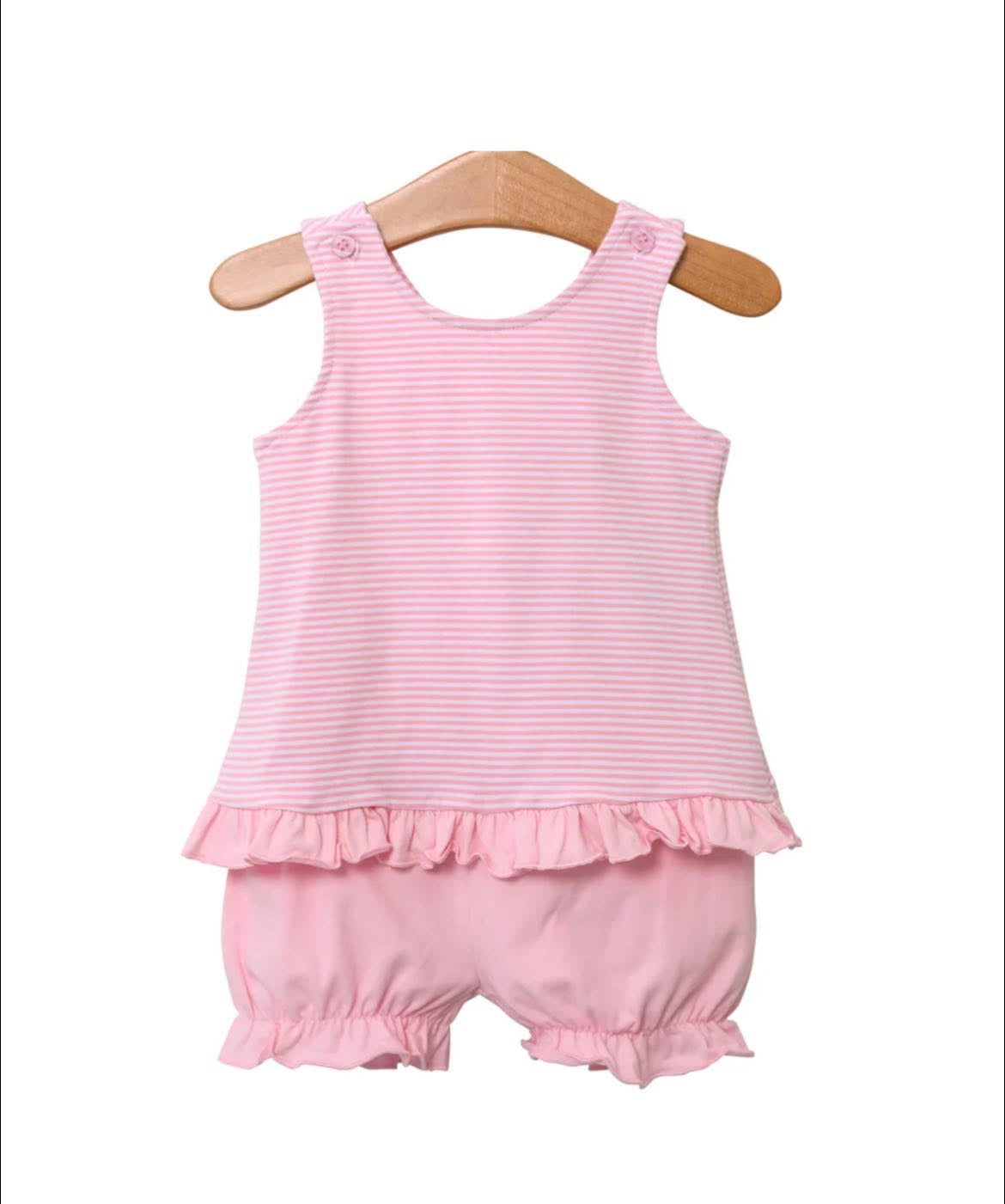 Jellybean Swingback Bloomers set- light pink