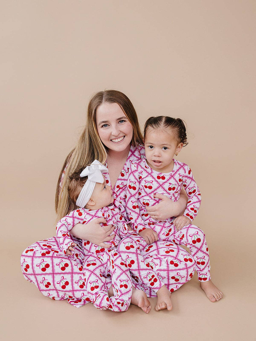 Bamboo Women's Pajamas | Cherry Bow