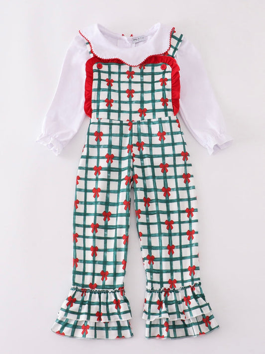 Christmas Bow Jumper