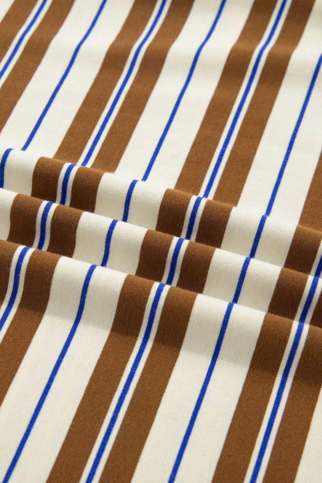 Stripe Womens Casual Oversized Tee (S-XL)