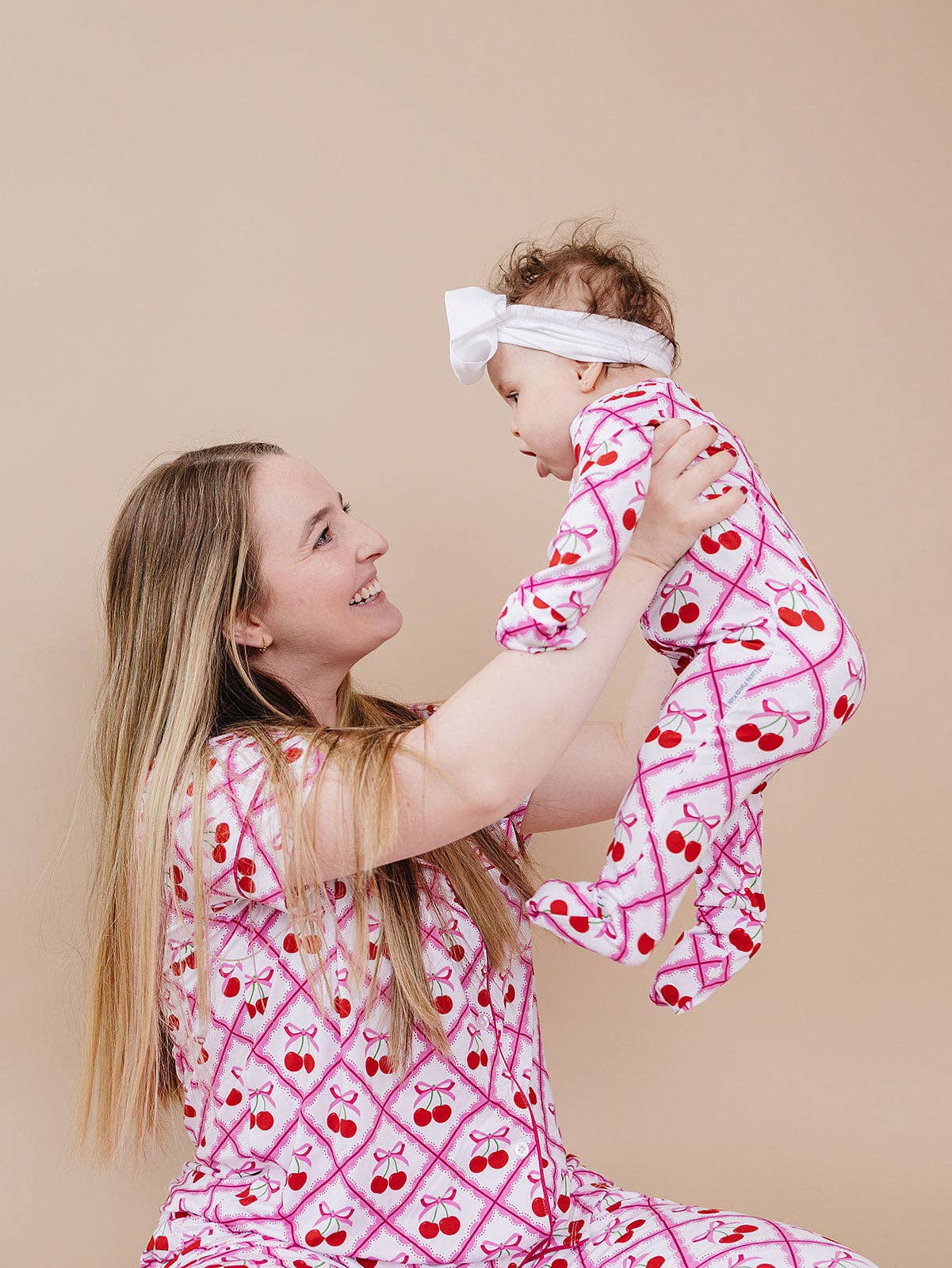 Bamboo Women's Pajamas | Cherry Bow