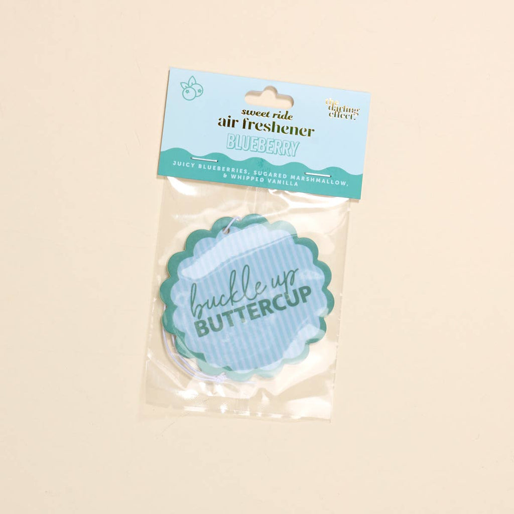 Sweet Ride Car Air Freshener–Buckle Up Buttercup