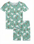 Swan Berry Bamboo Boys Girls Infants Short Sleeve PJs