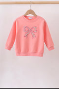 Bow Appliqué Sweatshirt