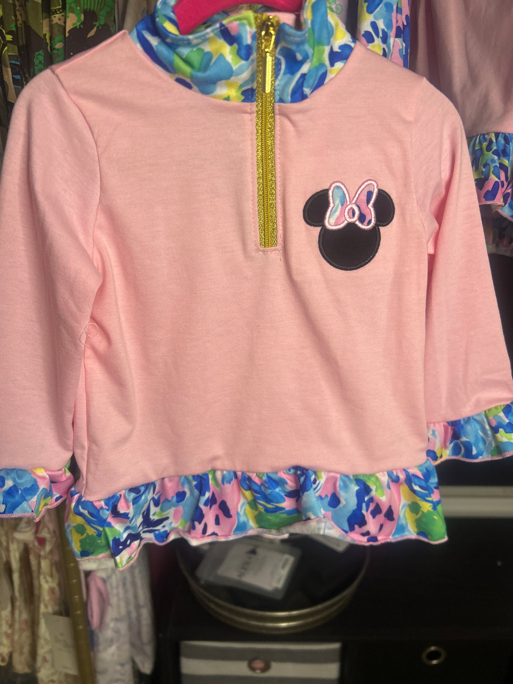 Mouse Quarter Zip