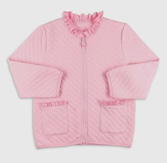 Shrimp & Grits Quilted Girls Jacket