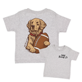 Golden Retriever Football Tee