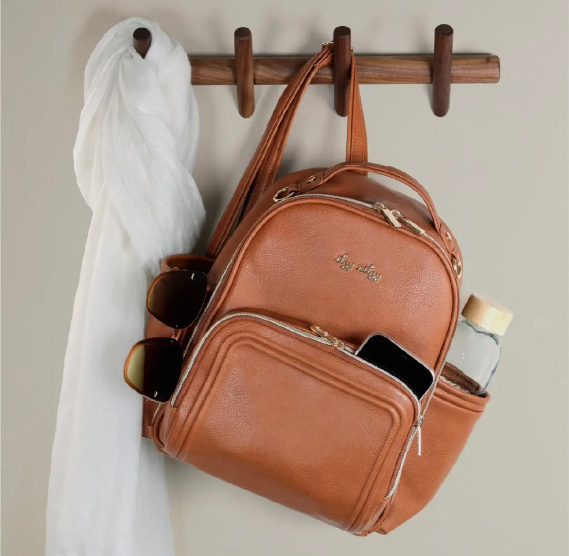 Cognac MINI Itzy Ritzy bag