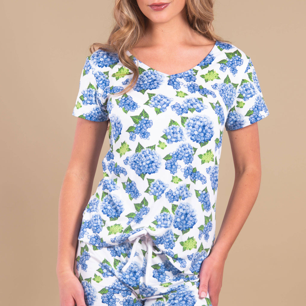 Blu Hydrangea Nightgown Bundle