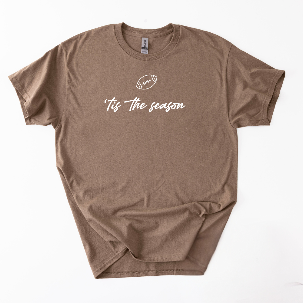 'Tis The Season Small Football Tee