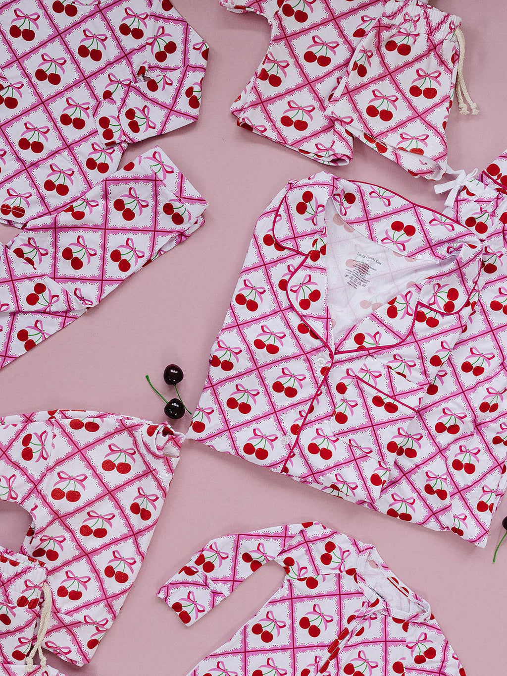Bamboo Women's Pajamas | Cherry Bow
