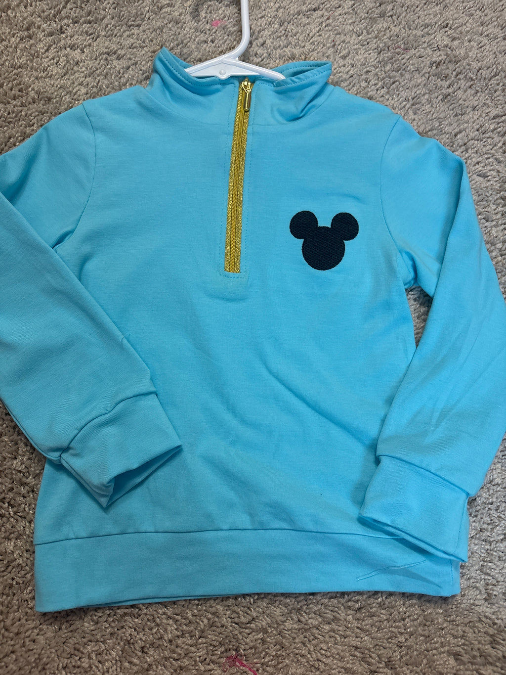 Mouse Quarter Zip