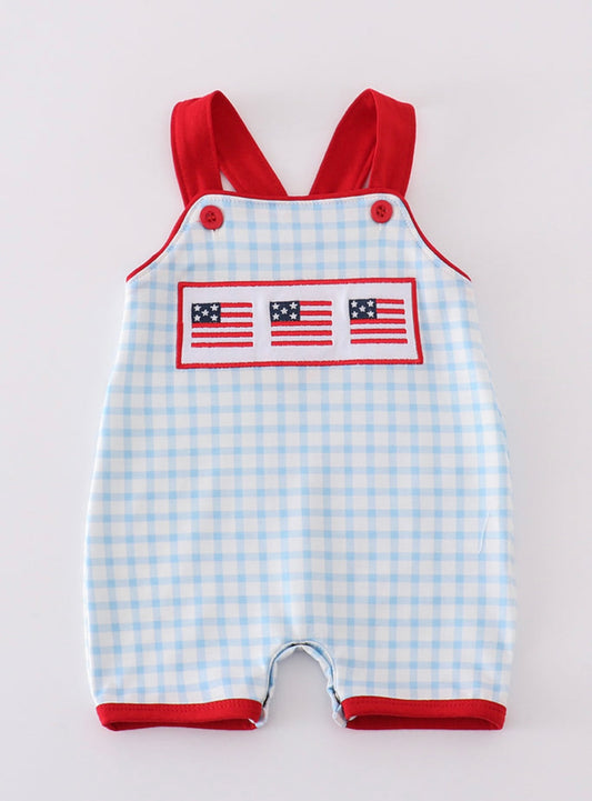 Boys Flag Romper