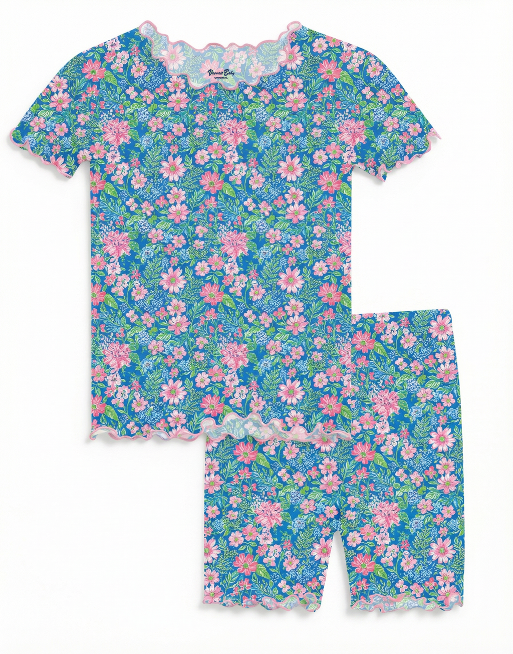 Blue Lagoon Bamboo Boys Girls Infants Short Sleeve PJs-C