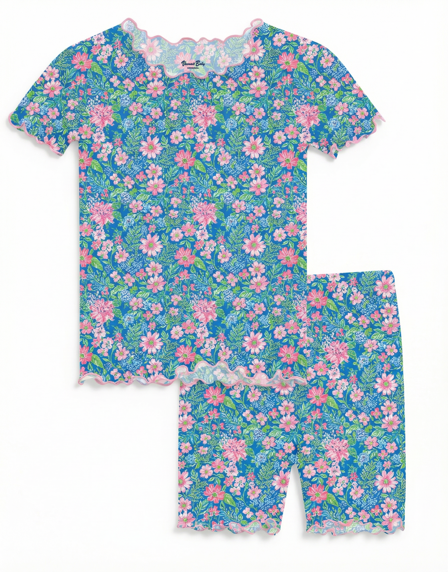 Blue Lagoon Bamboo Boys Girls Infants Short Sleeve PJs-C