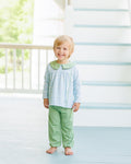 Basin Plaid Liam Bloomer Pants Set