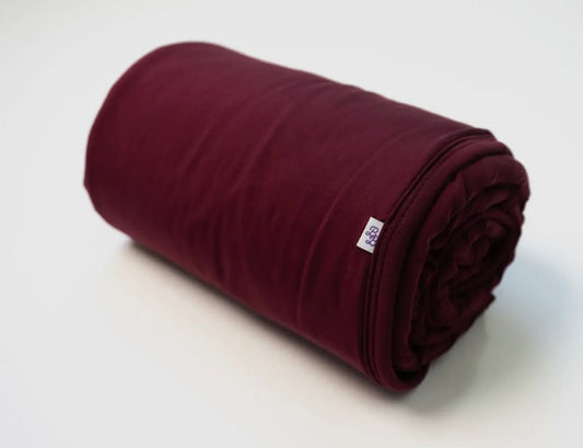Mahogany Quilted Bamboo Blanket