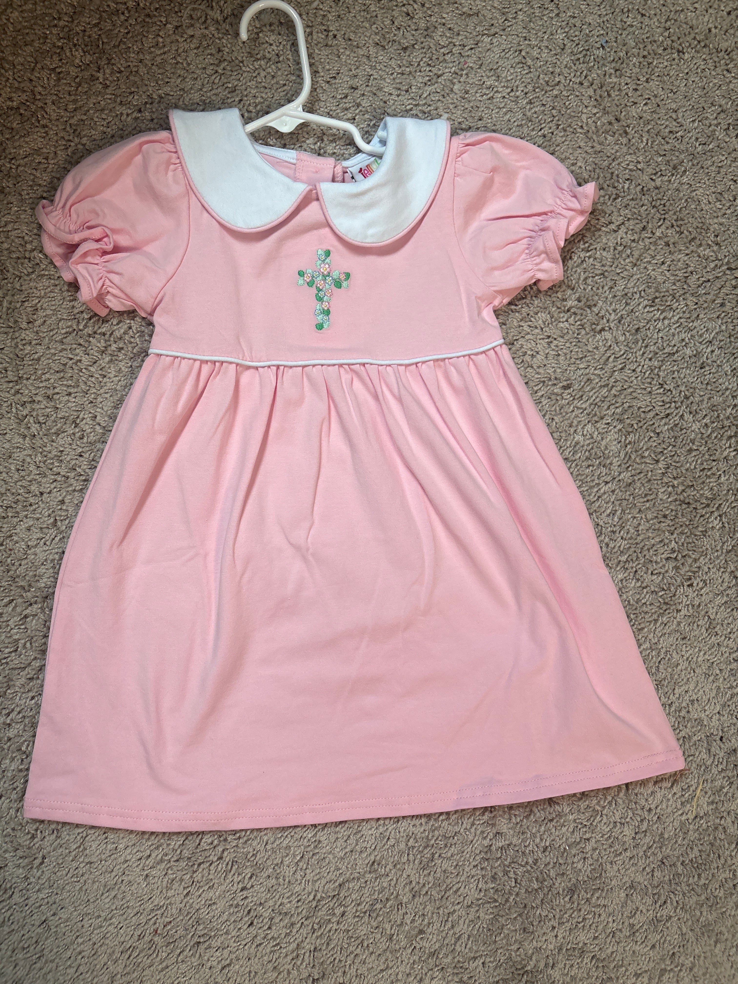 Jellybean Floral Cross Dress