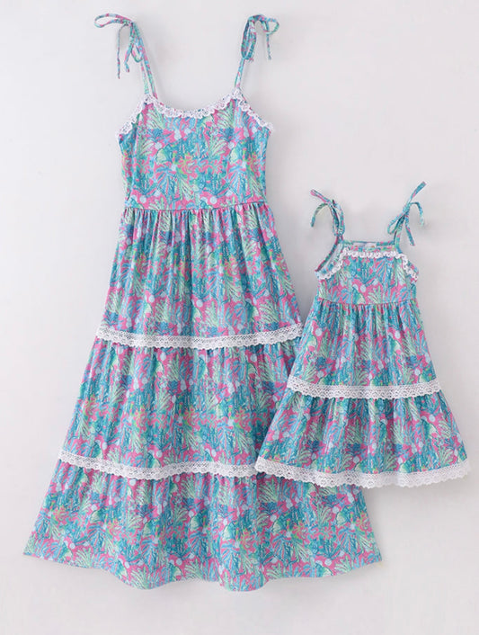 Blue girls dress