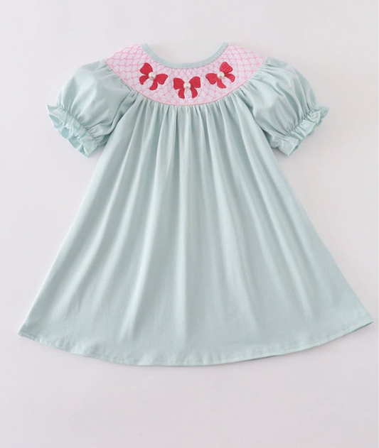 Pearl Bow Dress
