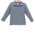 Evan Pullover - Dusty Blue Stripe