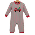 Festive Firetruck Romper