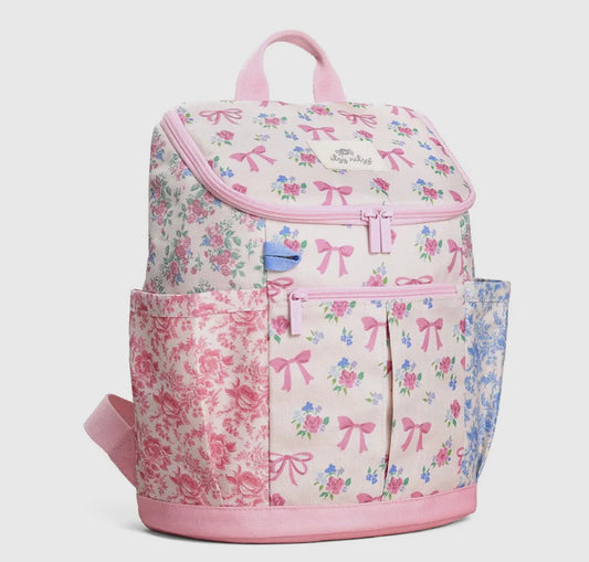 Itzy Roses and Bows Explorer Big Kids Bookbag