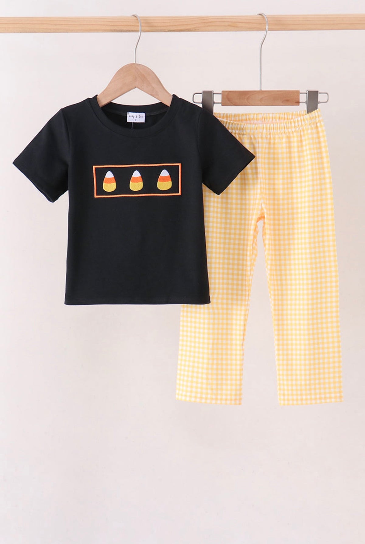 Candy Gingham Pants Set