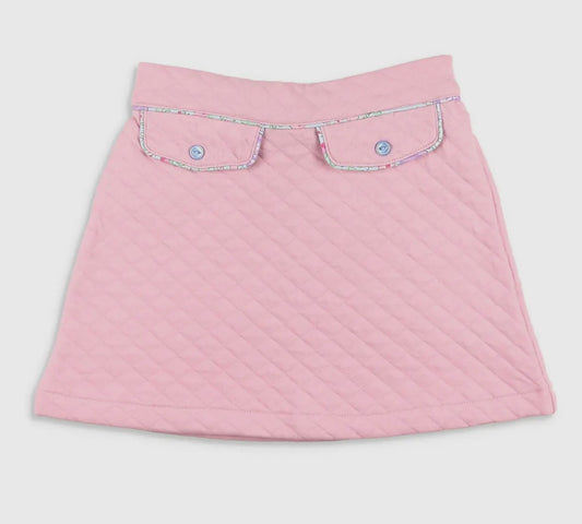 Shrimp & Grits Quilted Girls Skirt