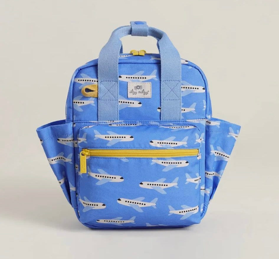 Itzy Ritzy Toddler Airplane Bookbag