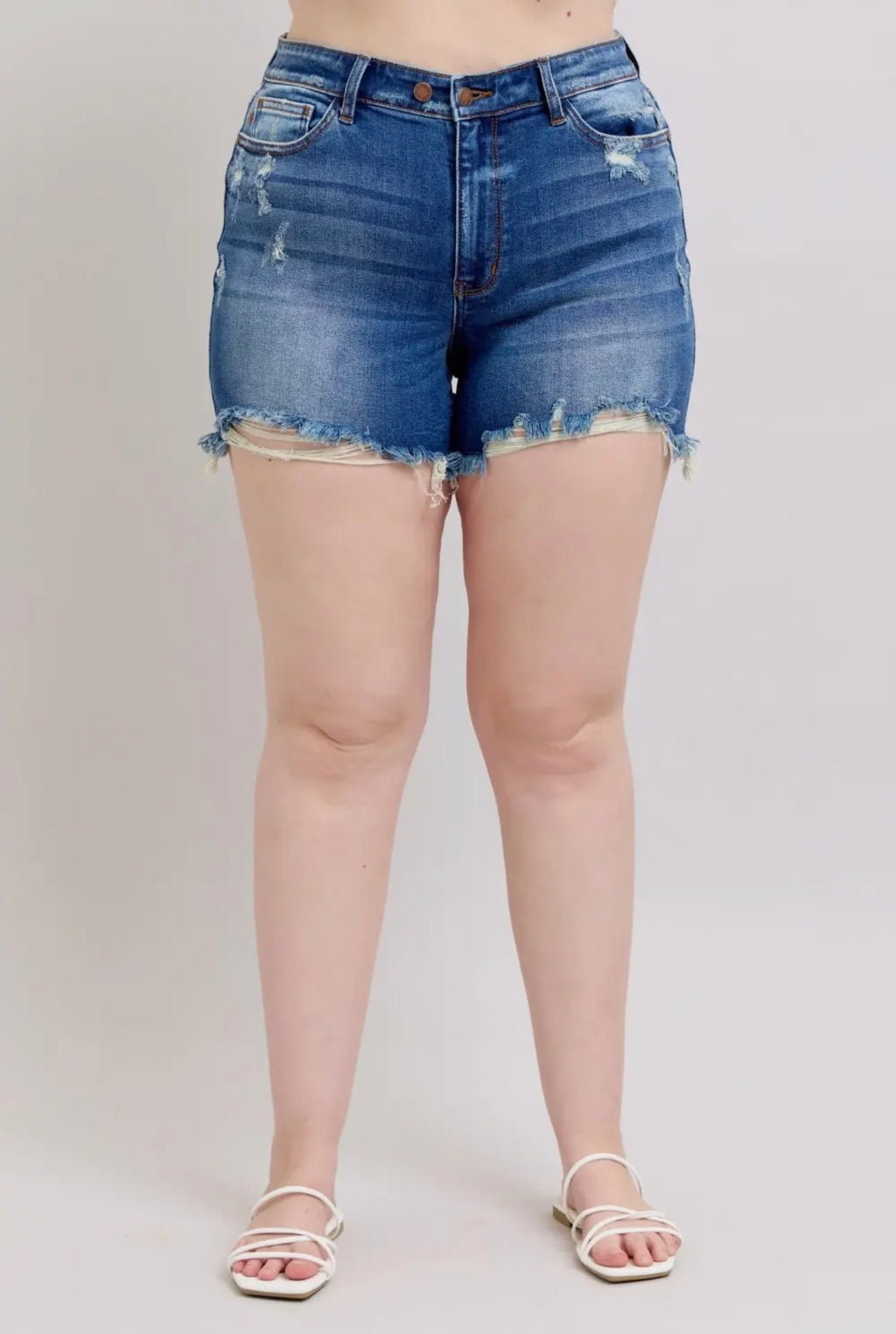 Judy Blue 2 Button Plus Shorts