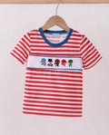 Smocked Super Hero T Shirt