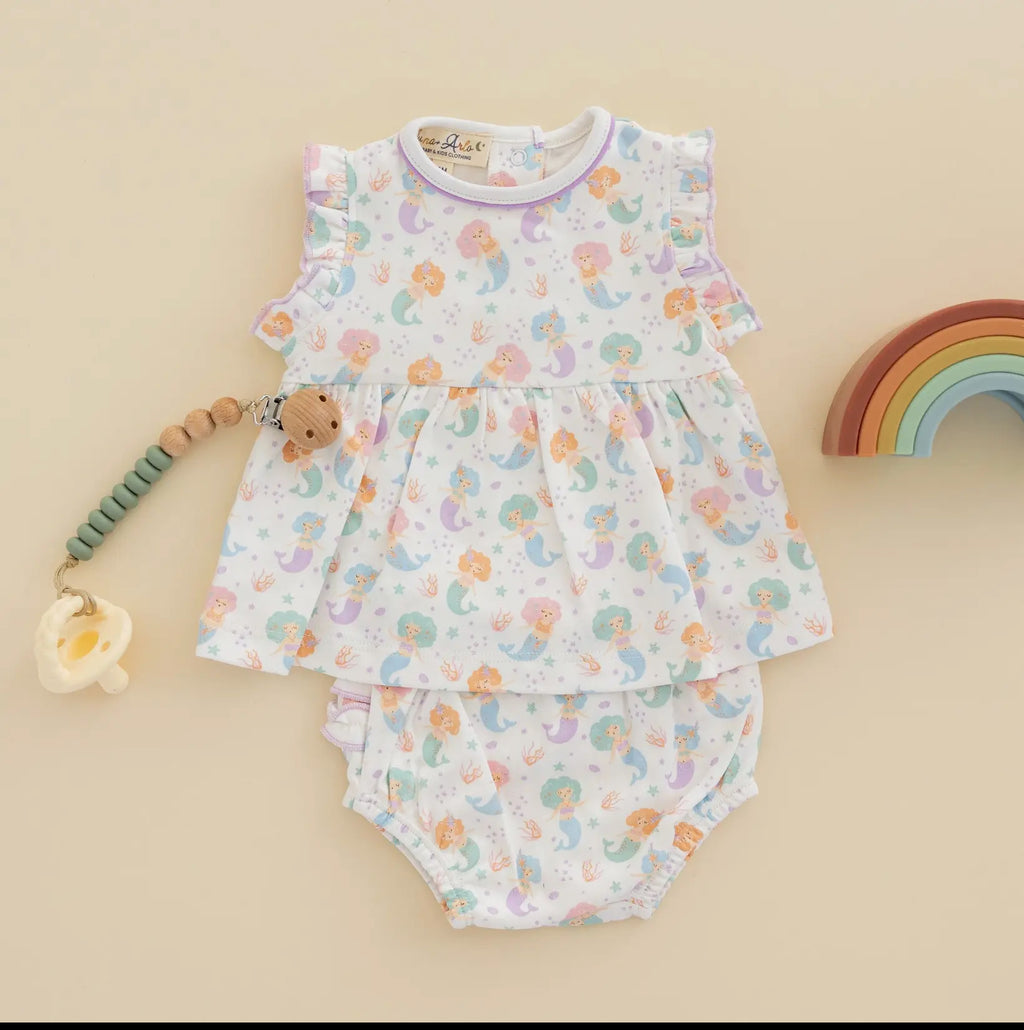 Sirena Dress With Diaper Cover