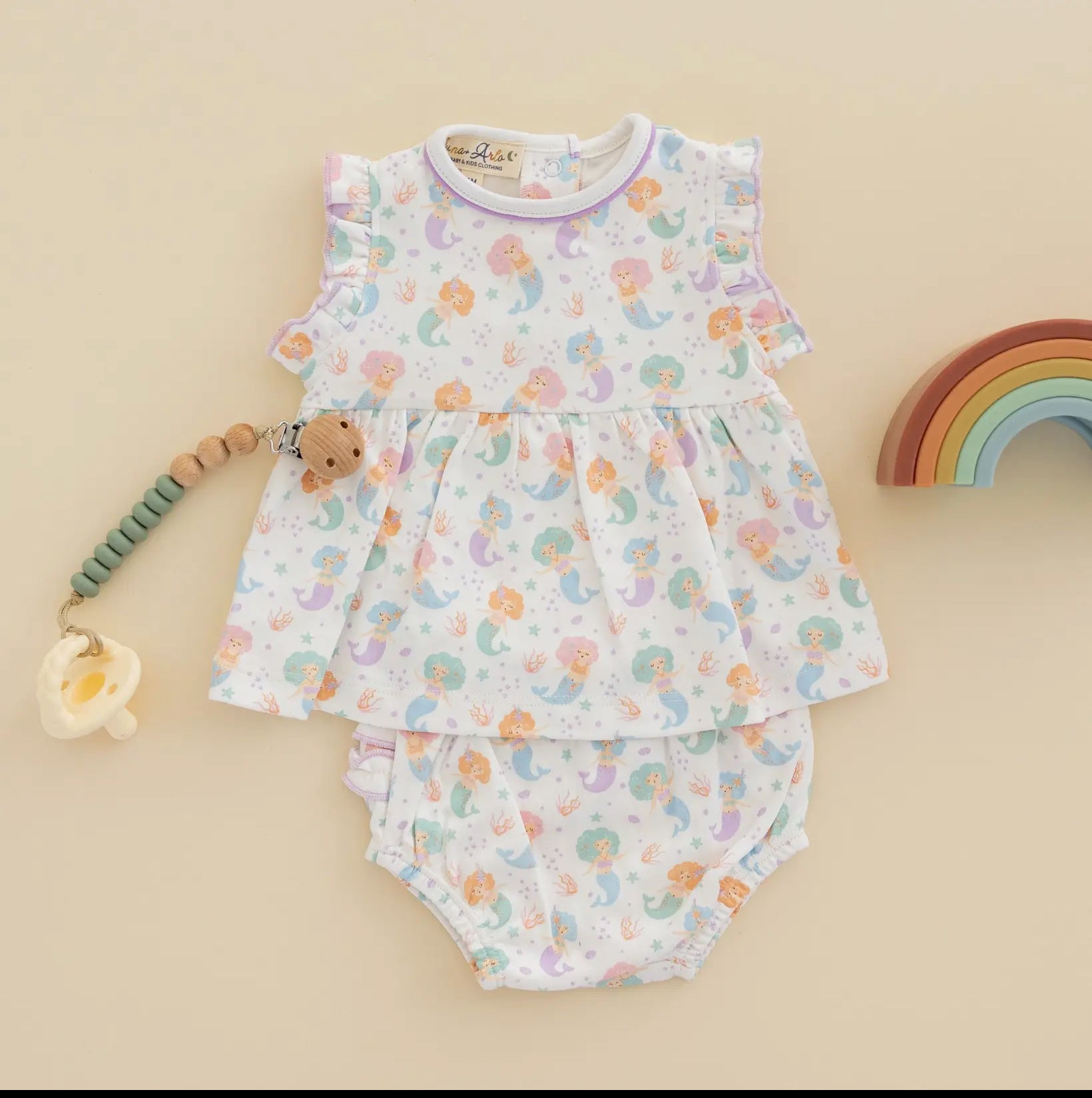 Sirena Dress With Diaper Cover