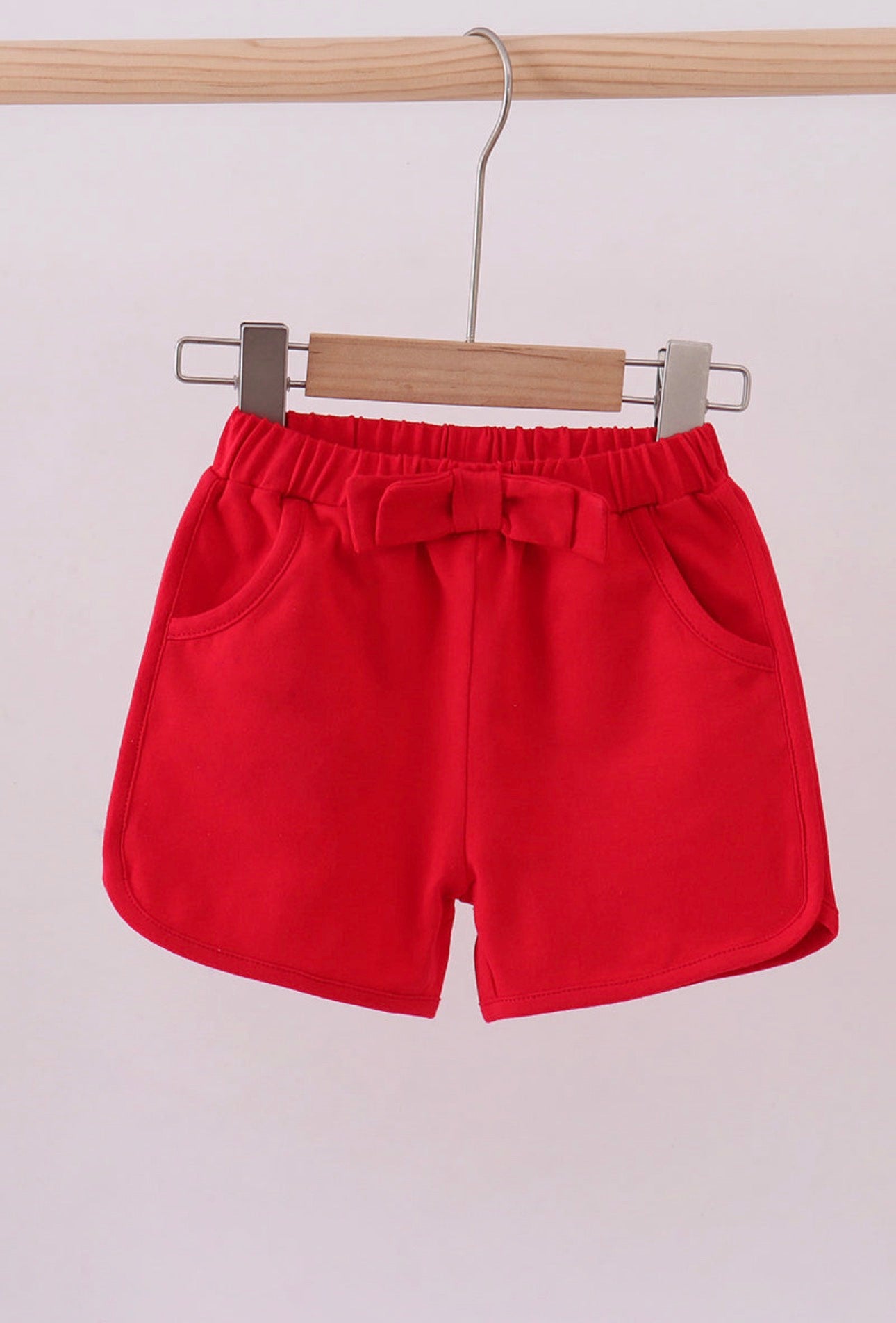 Premium Red Bow Shorts