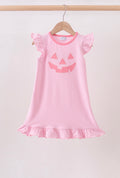 Pink Ruffle Pumpkin Dress